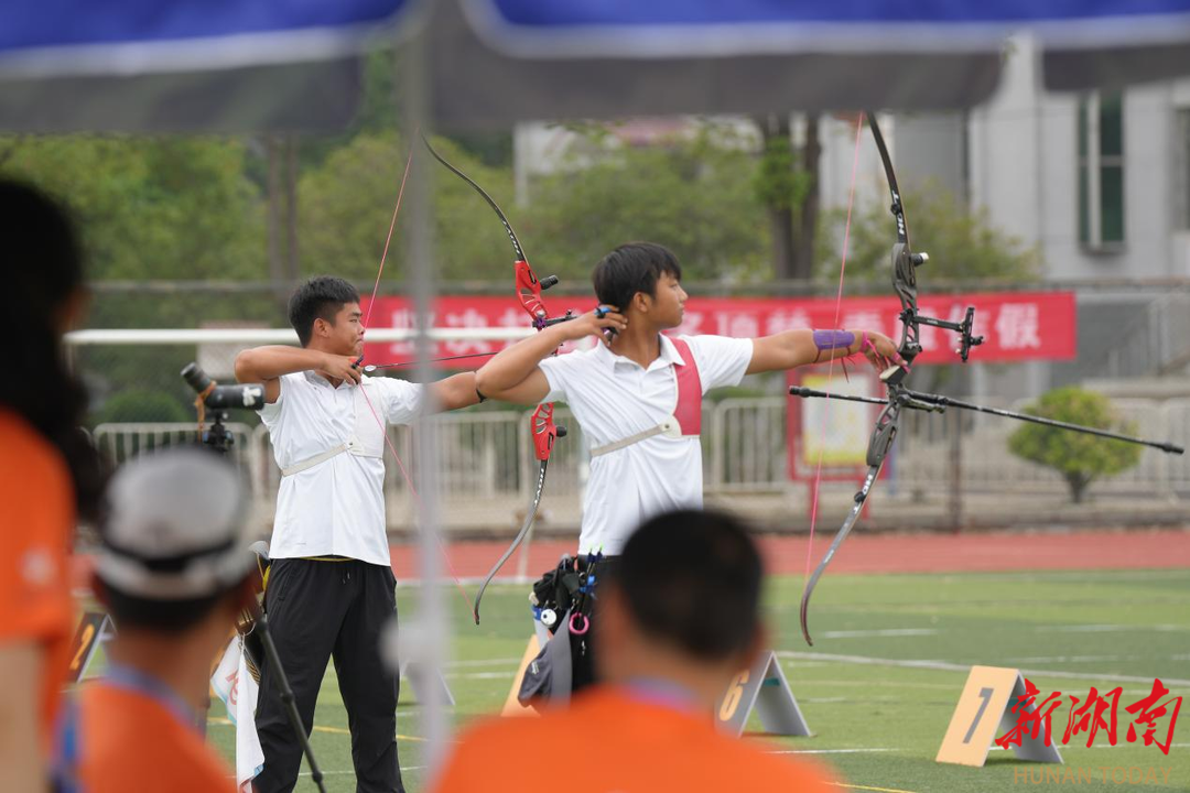 省青少年射箭锦标赛在大通湖区开赛(图2)
