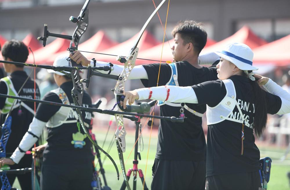 新黄河全运会射箭前瞻：射箭项目今日开弓复合弓混合团体全新登场
