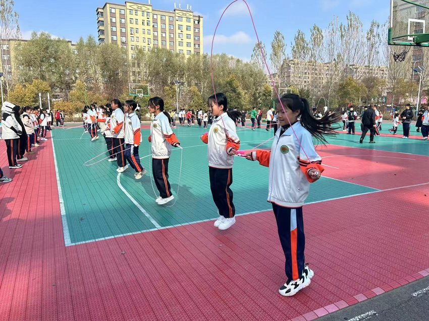 九台区“课间十五分钟”释放校园新活力(图3)