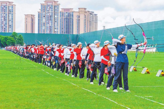 2025年浙江省青少年射箭冠军赛在省射击射箭自行车运动管理中心圆满落幕