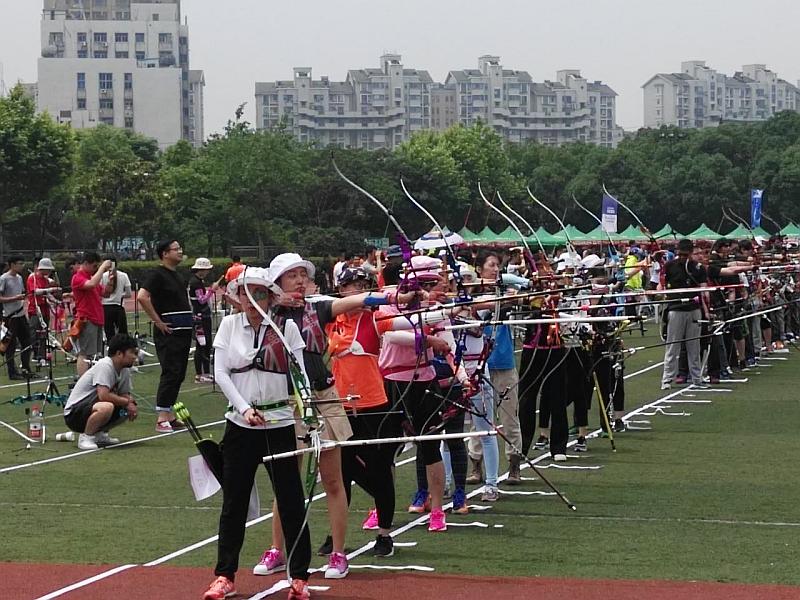 2024年广西青少年射箭锦标赛在武鸣举行