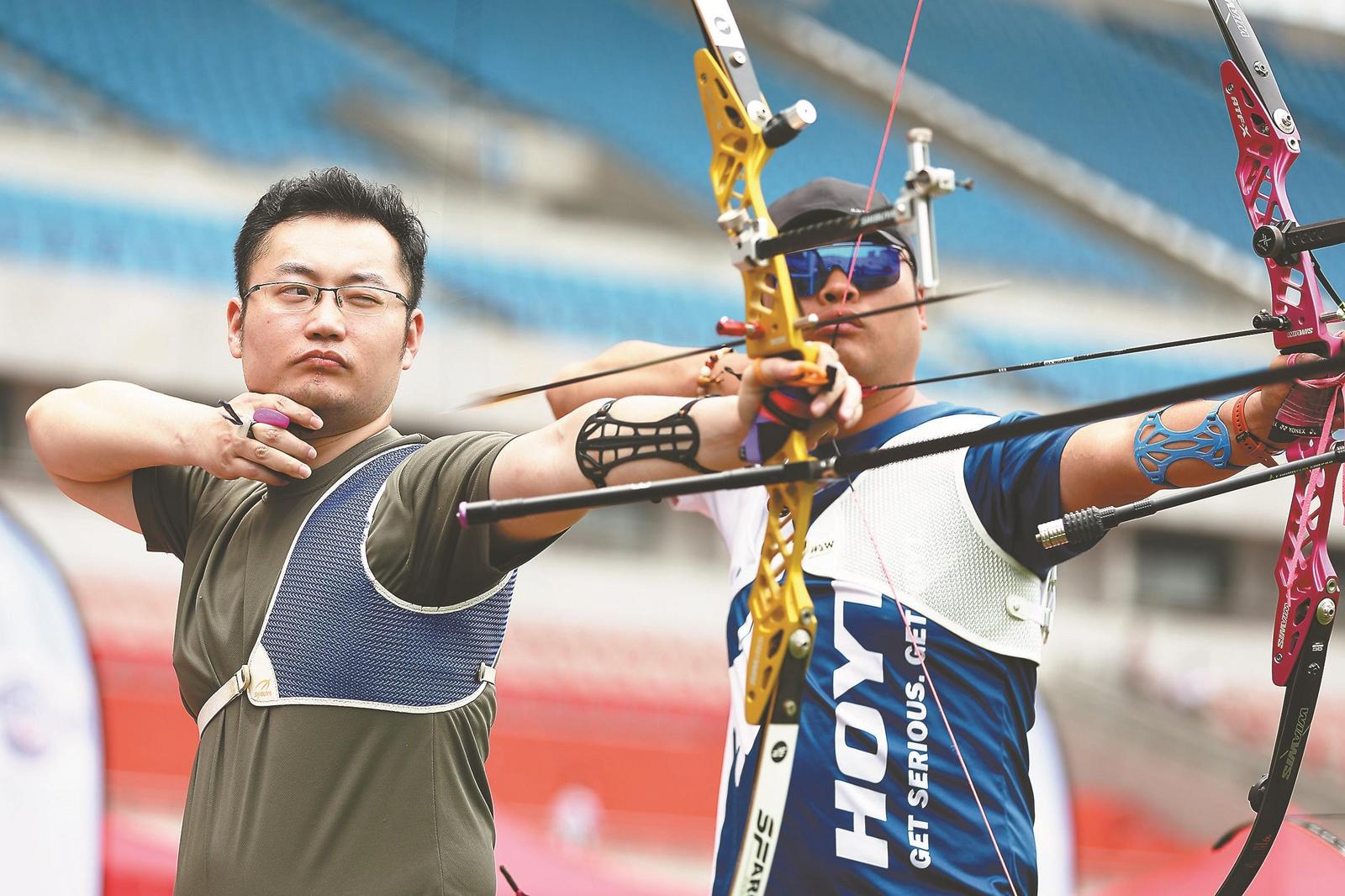 第一届全国全民健身大赛（西北赛区）——射箭比赛 少年组 青年组开赛