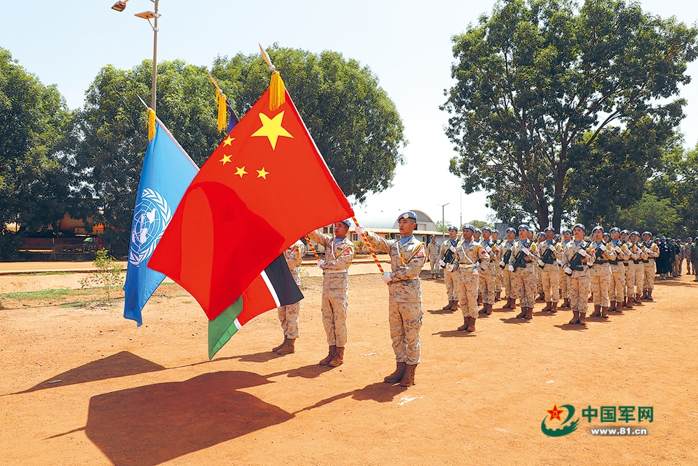 我维和部队参加联合国国际维和人员日纪念活动(图1)