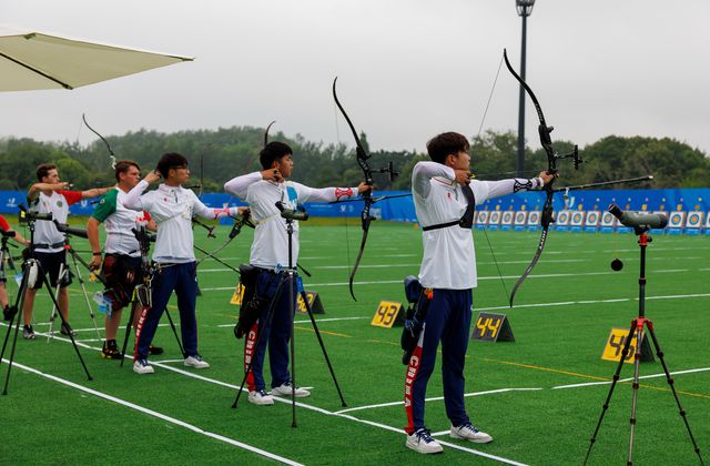 射箭比赛27日打响记者带你探访大运会射箭场馆(图2)