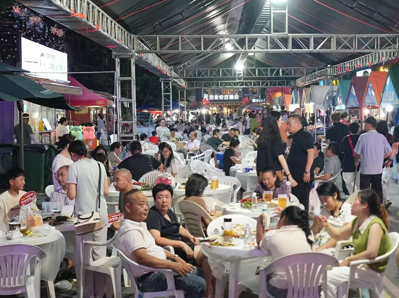 马鞍山啤酒美食节开幕(图3)